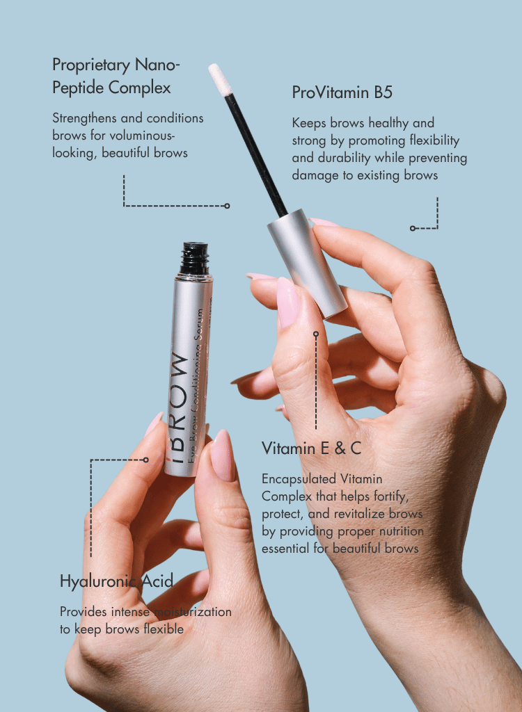 Ibrow Pin IBROW Eyebrow Conditioning Serum 5ml — Fuller-Looking Brows in 4 Weeks ...